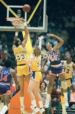 4/18/1985 Lakers NBA Playoffs Kareem Abdul-Jabbar 35 mm Neg & 4x6 Print