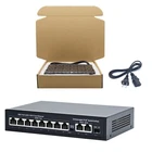 10 Port Gigabit PoE Switch+2-Uplink PoE Port 1000Mbps Networks Switch 120W