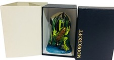 Moorcroft Pottery Frog Figurine – Hand Painted – Signed – Dated 2005 – Boxed