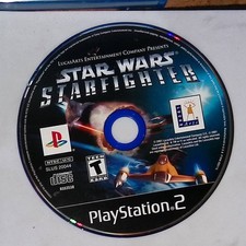 Star Wars Starfighter Playstation 2 LucasArts Tested and Works