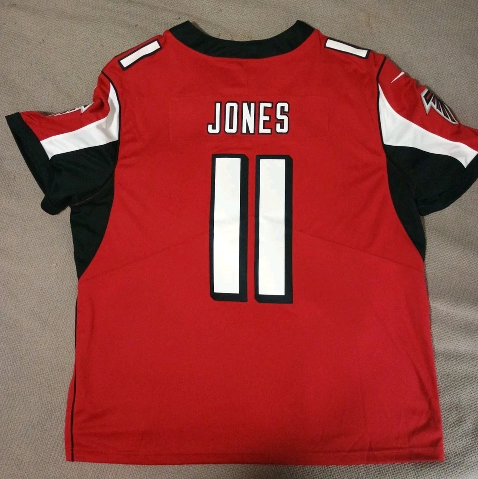 Camiseta deportiva para hombre Julio Jones Atlanta Falcons XXL Nike On Field roja NFL fútbol americano Foto 2 de 4