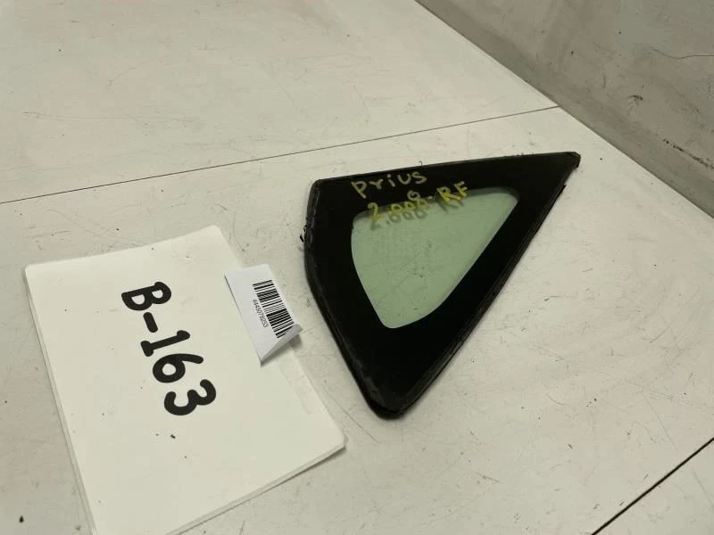  2004 2009 TOYOTA PRIUS VIDRO DE VENTILAÇÃO PORTA DIANTEIRA DIREITA FABRICANTE DE EQUIPAMENTO ORIGINAL+ - Imagem 2 de 4