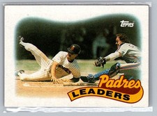 1989 Topps #231 Padres Leaders