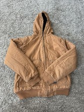 Walls Tough Wear Hooded Fleece Insulated Jacket Size Youth XL 16-18 