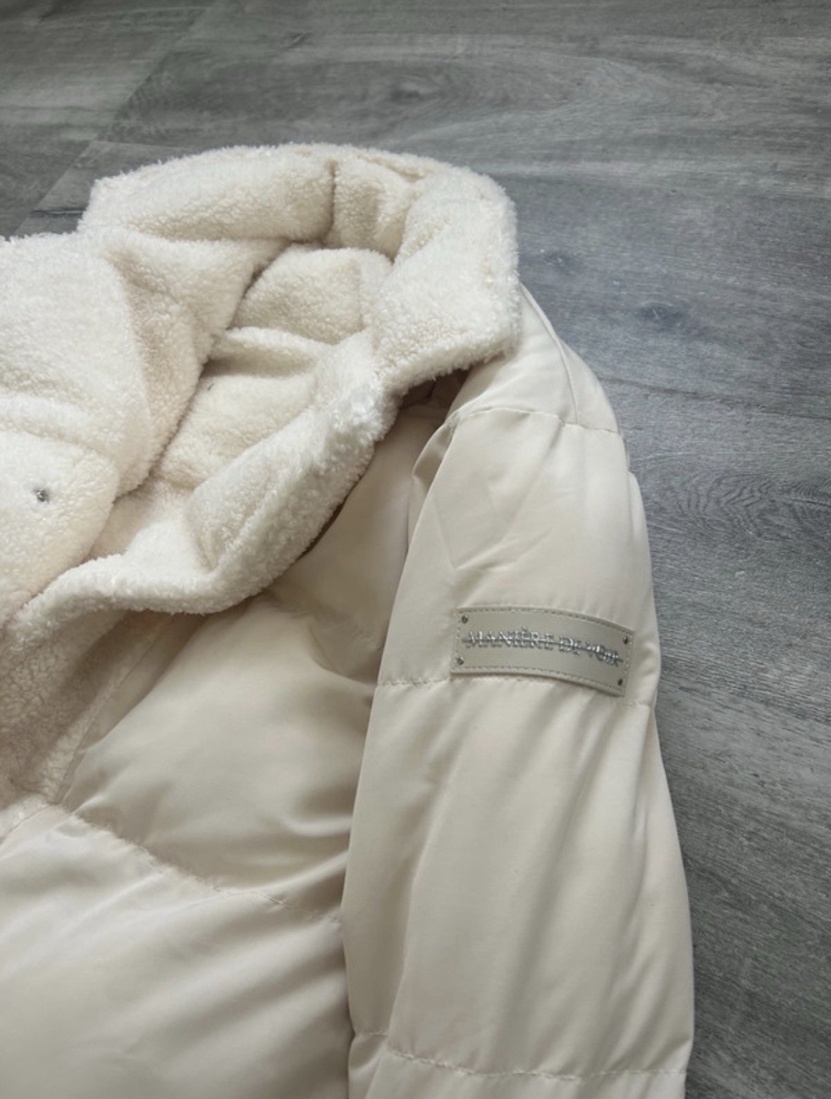 Maniere de Voir Reversible Trench Coat Size 10 image 2