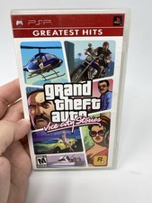 Grand Theft Auto: Vice City Stories (Sony PSP, 2006) Case, Manual And Map Only
