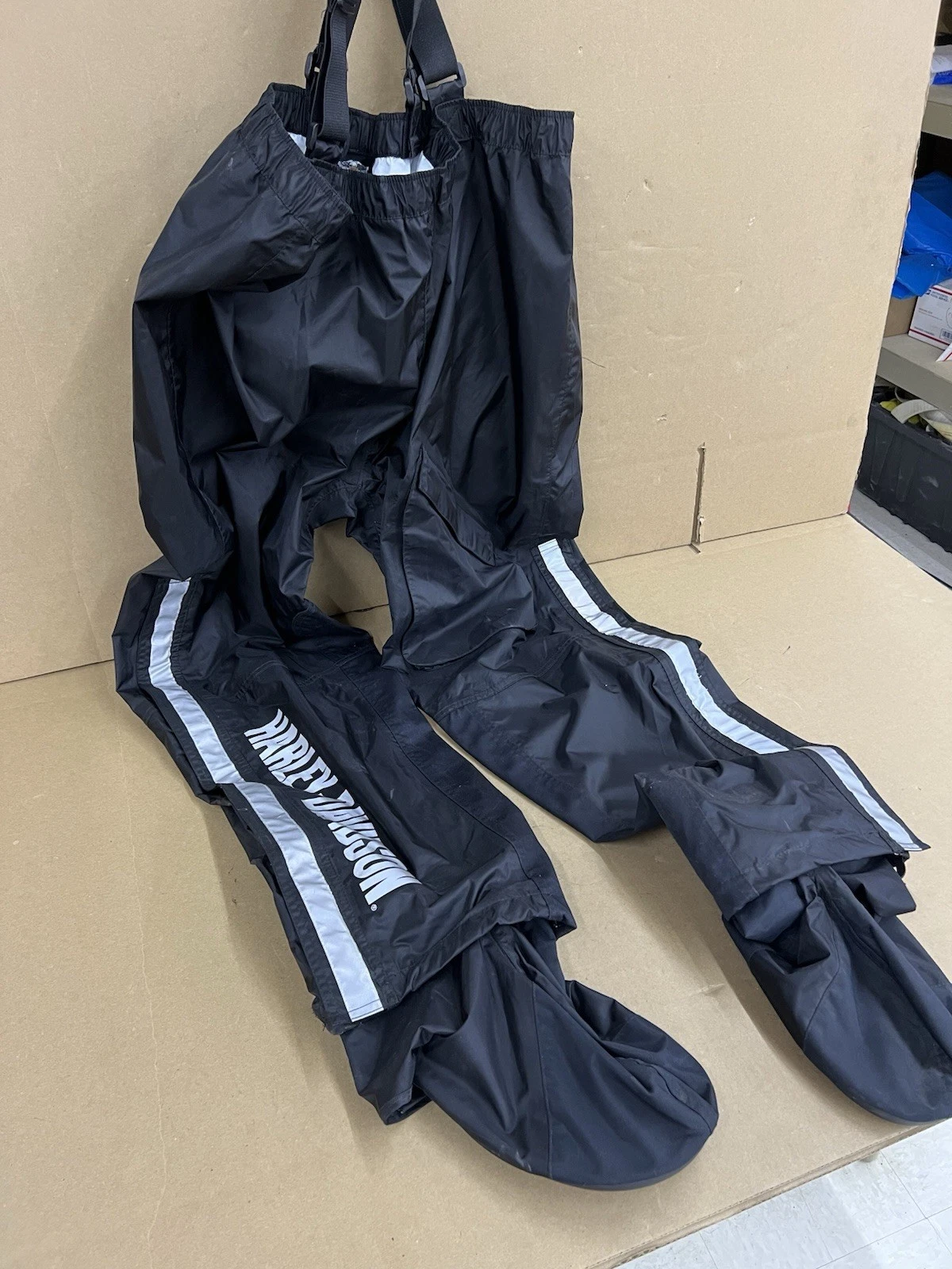 Genuine Harley-Davidson Mens Waterproof Nylon Rain Paints 98316-17VM 2XL