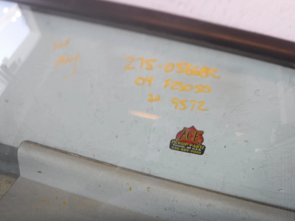 99-07 Ford F250 F350 99-03 F450 F550 Super Duty Pickup OEM Rear Fixed Back Glass Foto 4 de 4