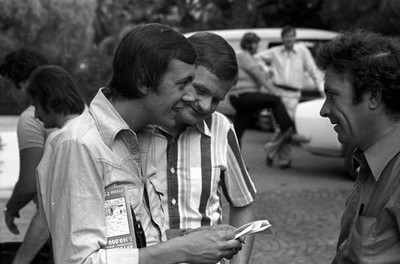 Claes Bilstam during the Rally San Remo on October 01 1975 Old Photo