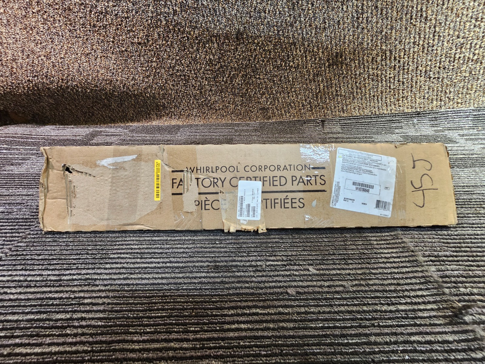 (QTY 4) Whirlpool W10780048 Suspension Spring Rod Replaces W10257088 W10349193