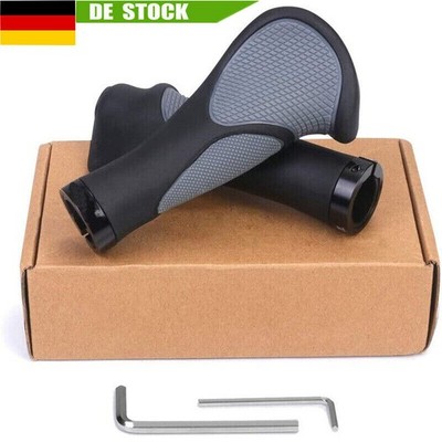 2 Pcs. Fahrrad Lenkergriffe Fahrradgriffe GummiGriffe Schraubgriffe ergonomisch