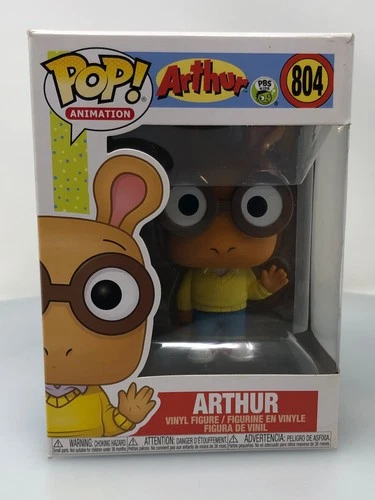 Funko POP! Animation Arthur Read #804 Vinyl Figure DAMAGED BOX SEE PICS