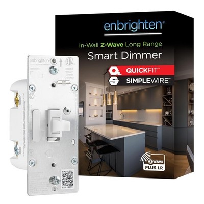 Enbrighten 800 Series Z-Wave Toggle Dimmer Long Range 800LR Smart