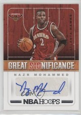 2018-19 Panini NBA Hoops Great SIGnificance Nazr Mohammed #GS-NM Auto 0q0