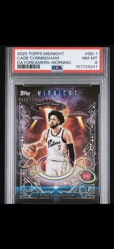Topps 2025-26 Midnight Daydreamers Cade Cunningham #DD-1 Morning /149 PSA 8