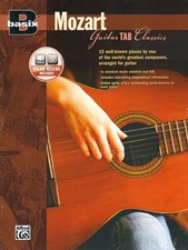 BASIX Guitar Tab Classics Mozart Gitarre Noten mit Download Code