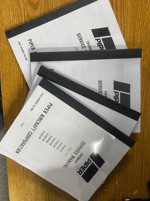 Service Instruction Manual Fits 1981 Piper Cherokee PA-28-140 to PA-28R-200