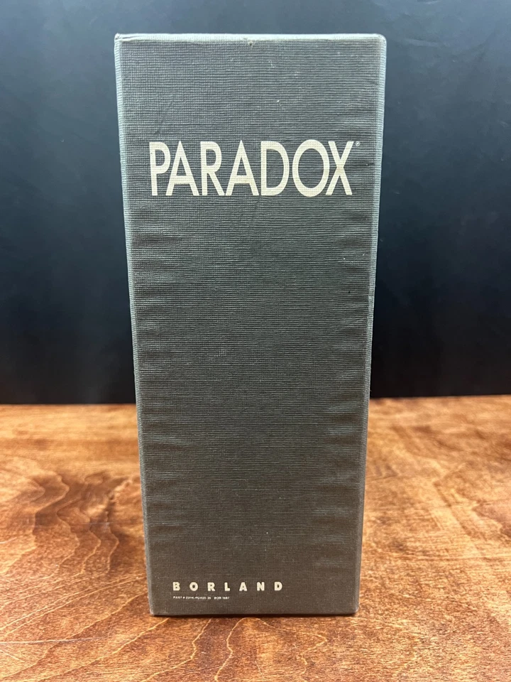 Paradox Borland PC Database Computer Program Software 5.25" Floppy Disks 1991 - Image 3 of 4