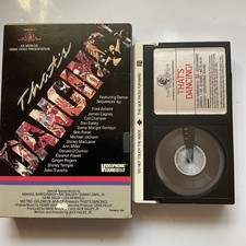That's Dancing - Fred Astaire James Cagney Cyd Charisse Betamax Beta Tape