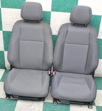 Stains 20 Tacoma Gray Cloth Driver Passenger Front Manual Bucket Seats Pair