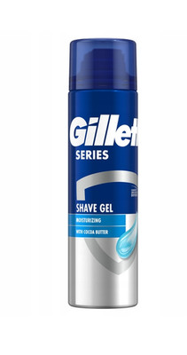 GILLETTE Series Rasiergel mit Kakaobutter   6 × 200 ml  für Männer