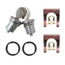 Pack Of 2 Door Lock Cylinder Set For Chevrolet Corvette 1960-1982