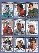 1994-95, 96 Upper Deck *FACTORY SIGNED* {x 31} ~ Be a Player * Die Cut * Karpov