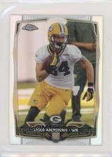 2014 Topps Chrome Mini Refractor Jared Abbrederis #130 fm0