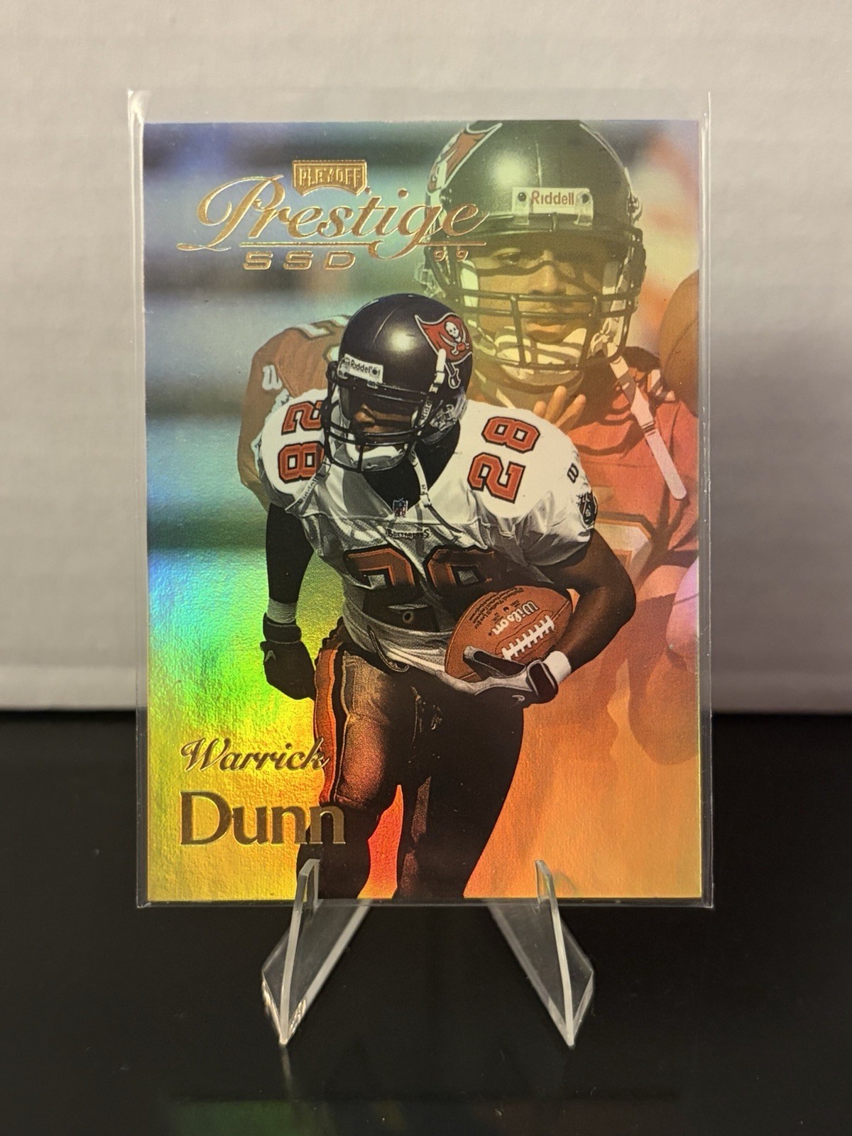 1999 Playoff Prestige SSD Spectrum Gold #B126 Warrick Dunn #/500
