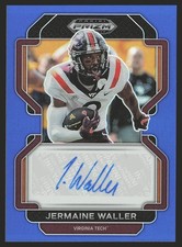 2023 Panini Prizm Draft Picks #RA-JWA Jermaine Waller Blue SN,AU