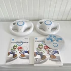 Tested Mario Kart Wii with Manual & 2 Steering Wheels for Nintendo Wii
