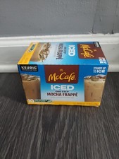 McCafe Iced One Step Mocha Frappe 10 K-Cups Pods  EXP. Date 1-7-26