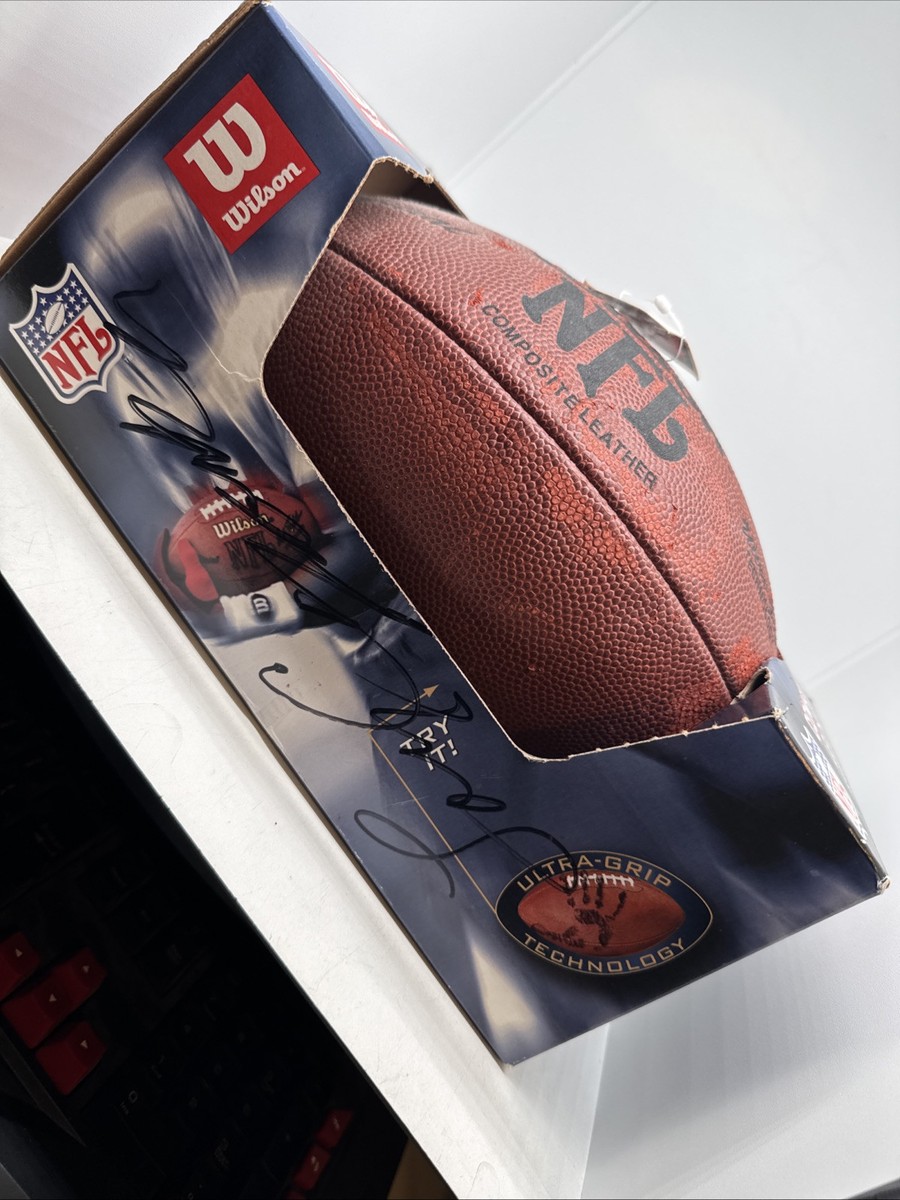 Wilson NFL Football Official Composite Leather F1745 Signed Larry