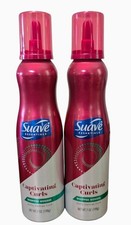 2 - Suave Essentials CAPTIVATING CURLS Whipped Mousse - Softly Defines - 7 Oz Ea