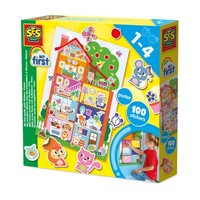 SES Creative My First Poster With Stickers House Arts and Crafts Activity Set