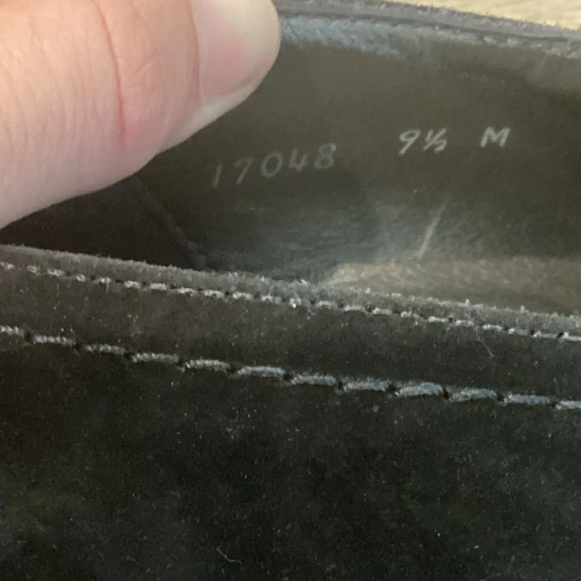 La Candienne Womens Suede Pumps US 7.5M 7.5 M Witchy Black NEW Waterproof Gothic - Image 3 of 4