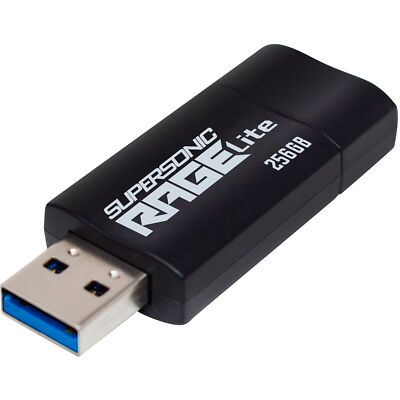 Patriot Supersonic Rage Lite 256 GB, USB-Stick, schwarz