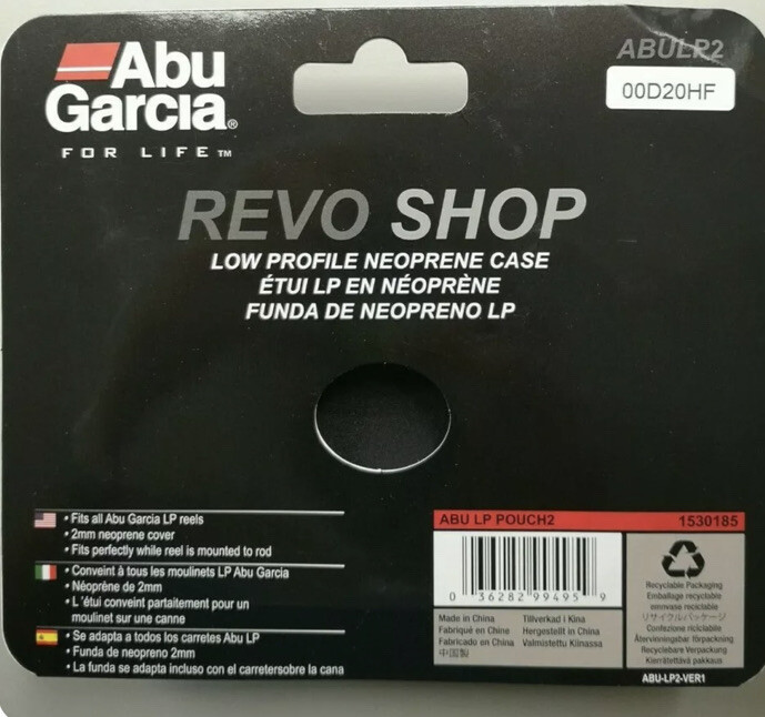 Abu Garcia CASTING REEL COVER/CASE Revo Neoprene Cover Abu LP Pouch2 - #ABULP2