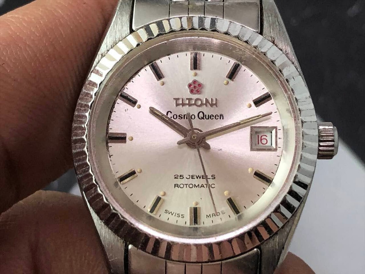 FREE SHIPPING! TITONI COSMO QUEEN 2671 AUTOMATIC