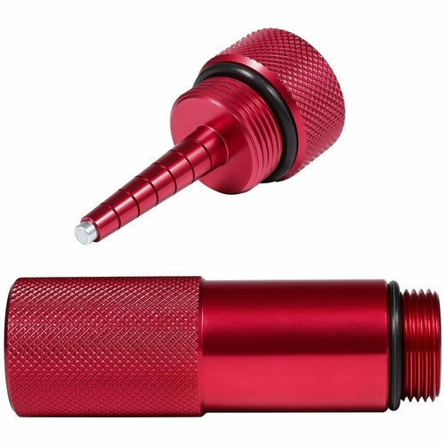 Red Oil Change Funnel and Oil Magnetic Dipstick for Honda Generator EU2200i - Picture 7 of 7