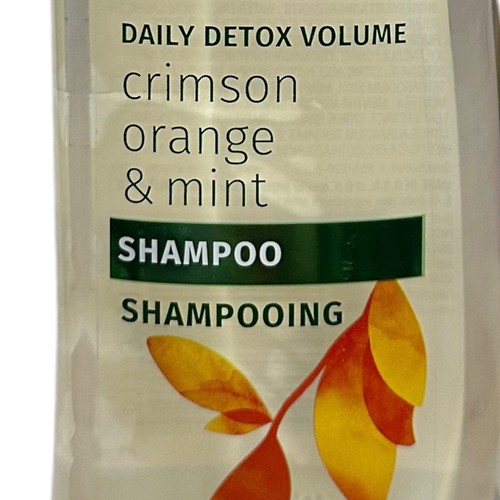 Herbal Essences Daily Detox Volume Crimson Orange & Mint Shampoo 10.1 oz RARE - Picture 4 of 9
