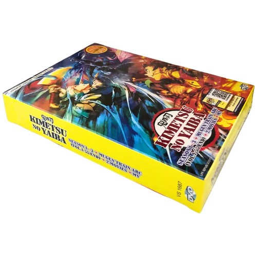 Demon Slayer: Kimetsu No Yaiba Season 1+2+3 +Mugen (1-55 End)+3 Movies DVD Anime - Bild 3 von 7