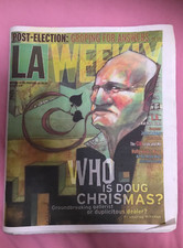 Vintage October 10 2003 'LA Weekly' magazine (Election, Kill Bill, Life in Hell)