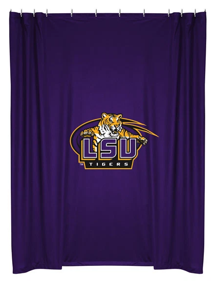 NUEVO Cortina de ducha de tela de malla Jersey University of NORTHERN IOWA PANTHERS Foto 3 de 3