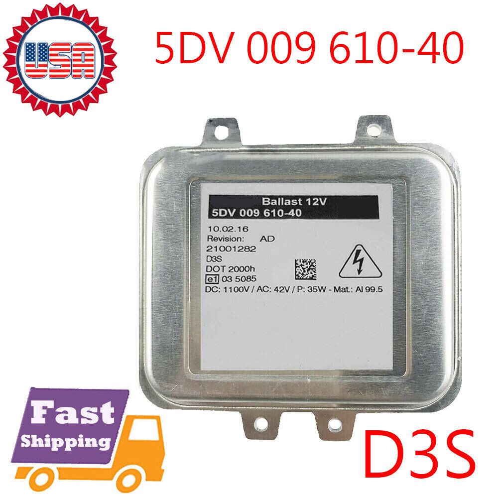 NEW 5DV 009 610-40 Xenon Xenius Headlight Ballast D3S