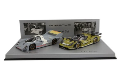 PORSCHE 911 (996) GT1 1998 + 956 KH MOTORSPORT 1:43 MINICHAMPS