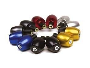 Embouts de guidon lourds couleur or pour réduire les vibrations moto