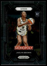 2024 Panini Prizm Monopoly WNBA- - Jaelyn Brown RC Dallas Wings