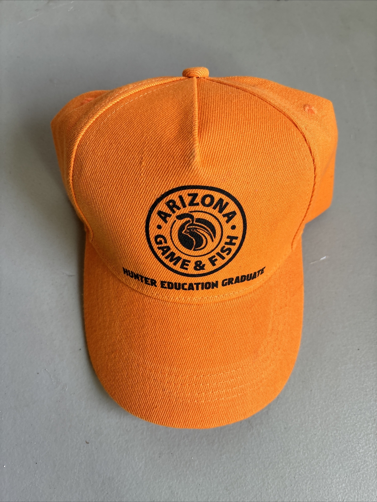 Orange Hunting Hat Strapback Adjustable Hunter Ed… - image 3