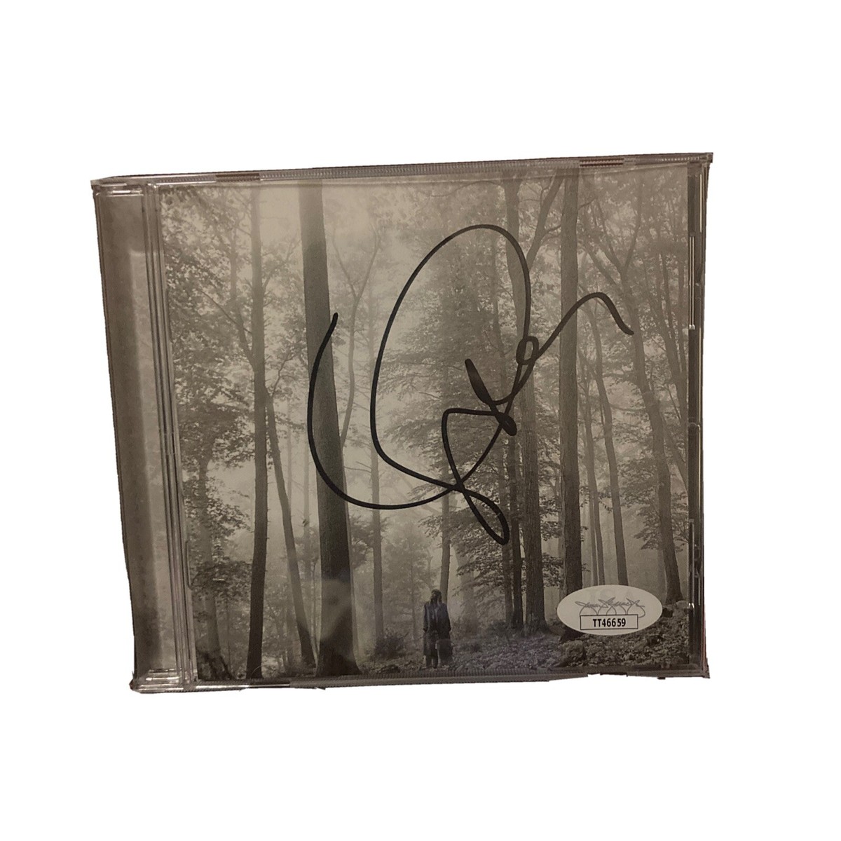 Taylor Swift Autographed Signed CD Folklore jsa sticker and